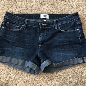 Paige blue Jean shorts